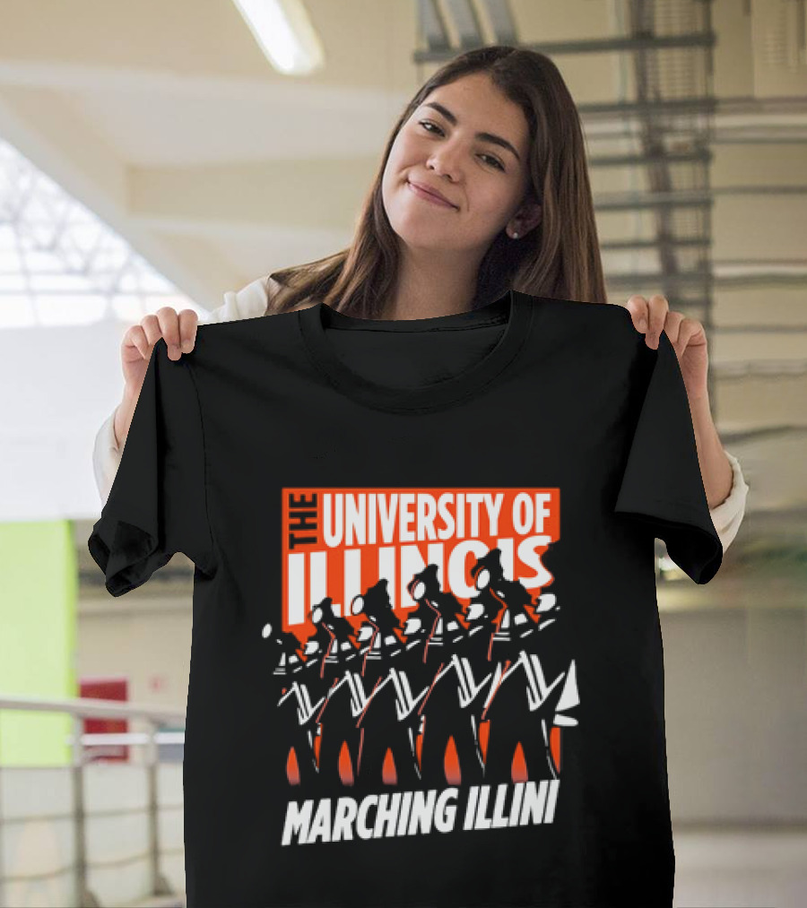 The University Of Illinois Marching Illini Band T-Shirt