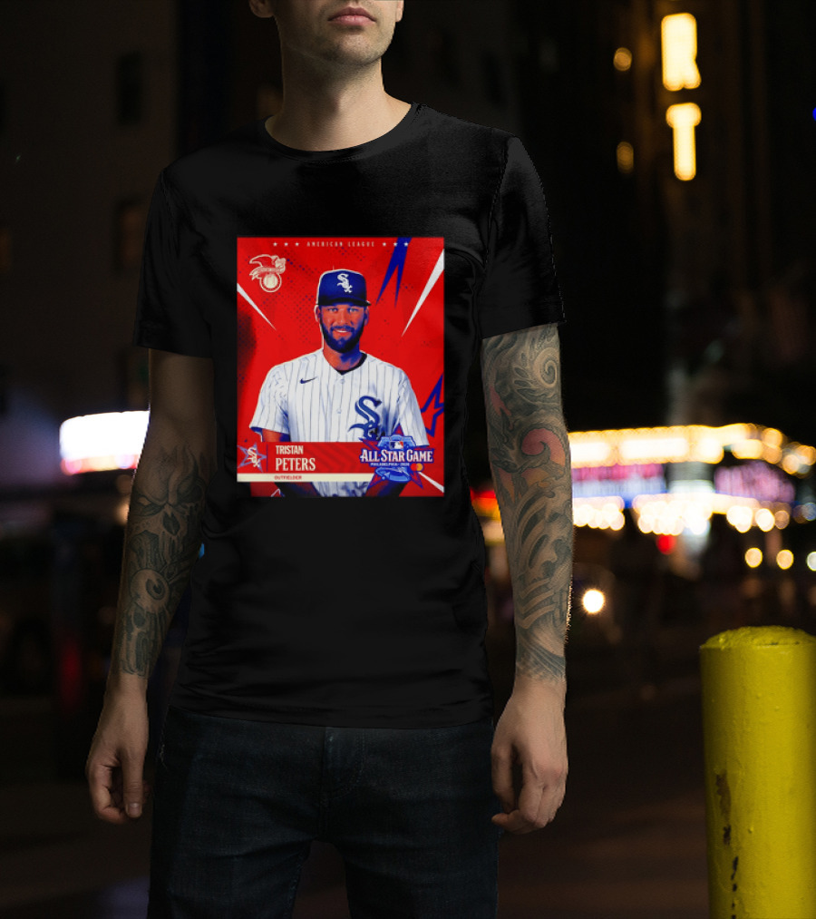 Tristan Peters Chicago White Sox 2026 American League All Star Game Outfielder T-Shirt
