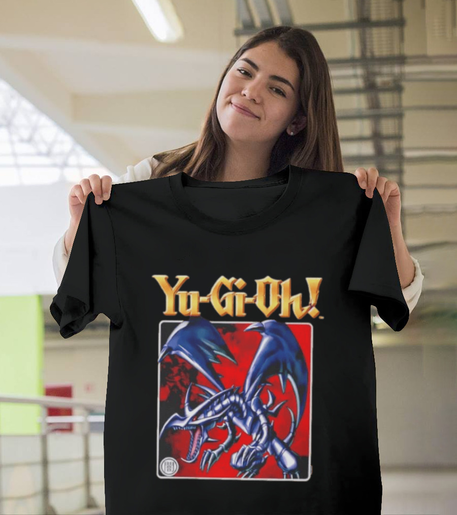 Yu Gi Oh 25th Anniversary Red Eyes Black Dragon Card T-Shirt