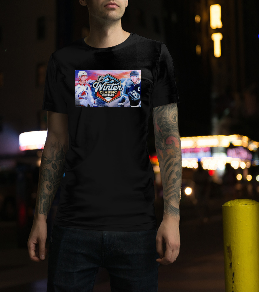 NHL Winter Classic Discover Utah Colorado Avalanche Vs Mammoth T-Shirt