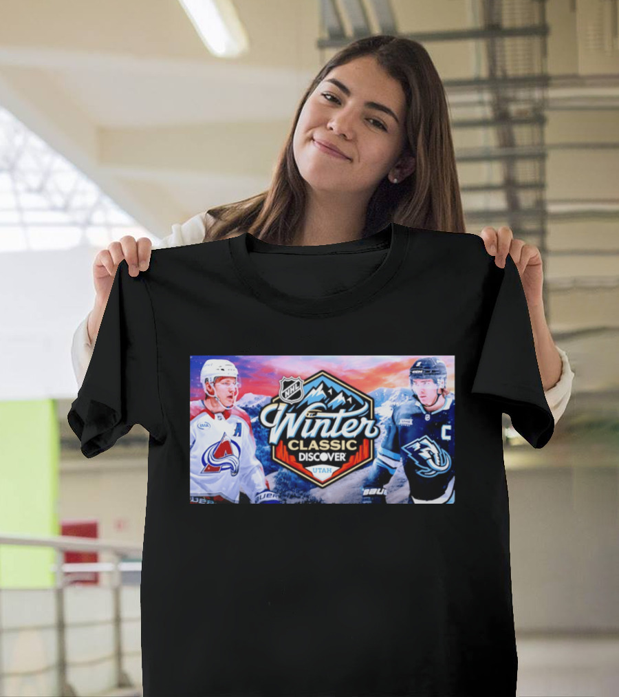 NHL Winter Classic Discover Utah Colorado Avalanche Vs Mammoth T-Shirt