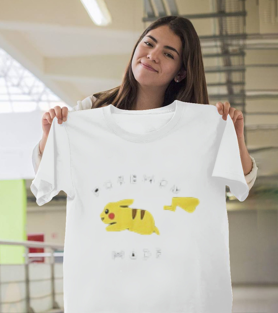 BTS Jin RM Pokémon Made Pikachu T-Shirt