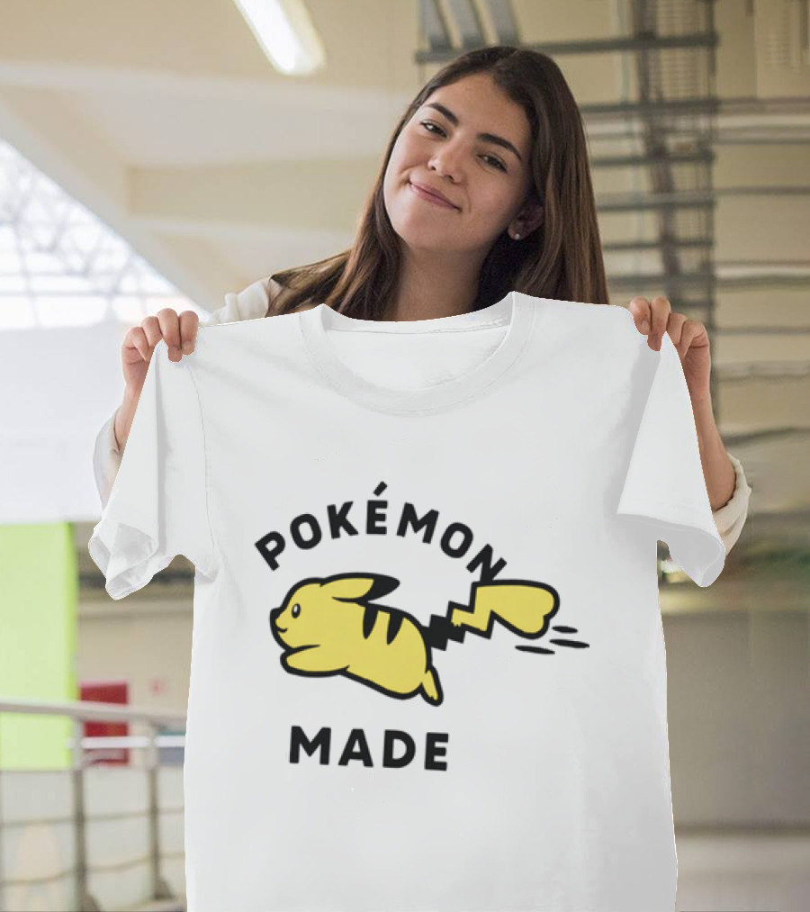 BTS Namjoon Pokémon Made Pikachu Running T-Shirt