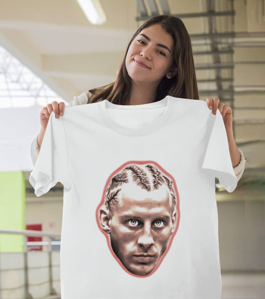 Paddy The Baddy Pimblett UFC MMA Fighter Portrait Braided Hairstyle T-Shirt