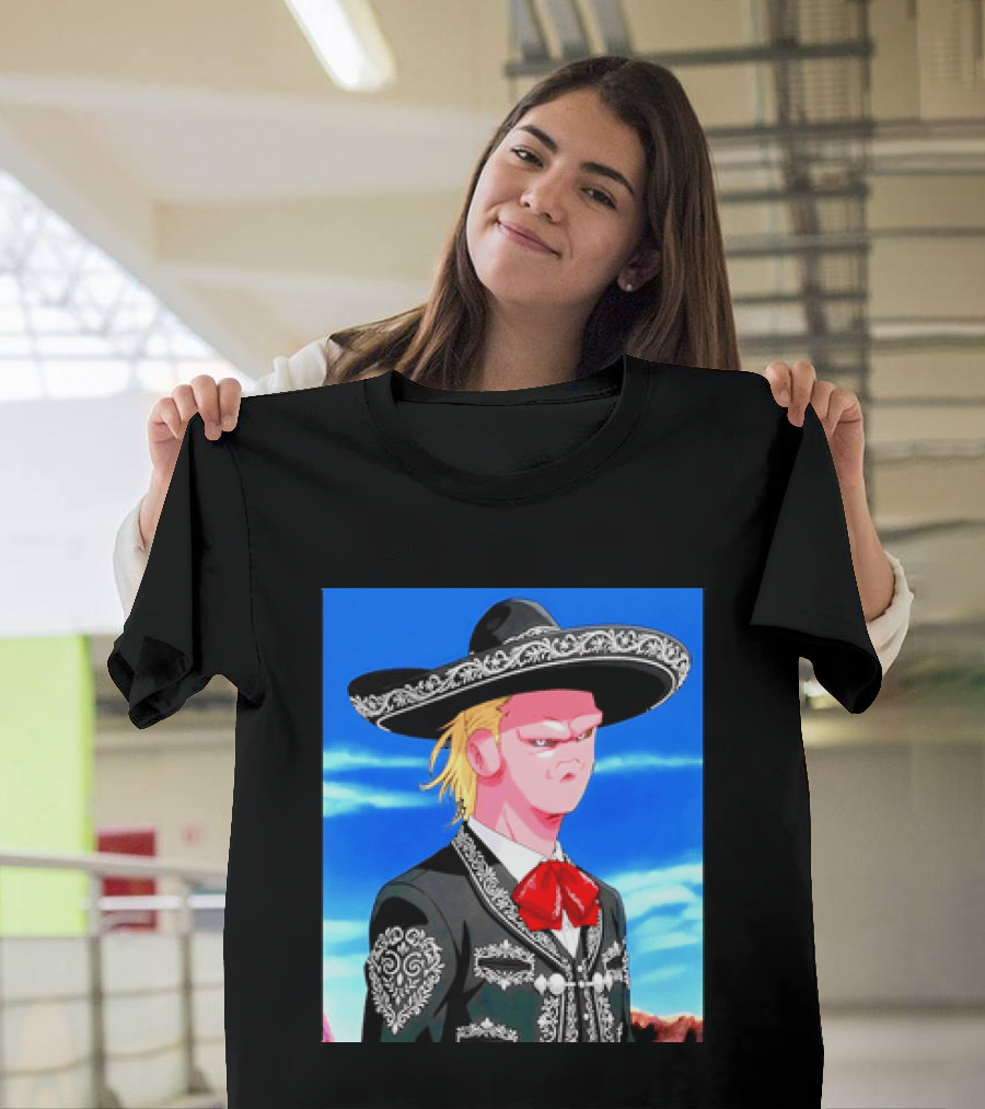 Majin Buu Mariachi Charro Dragon Ball Z Haaland Fusion T-Shirt