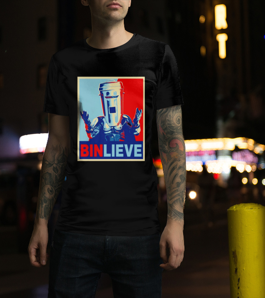Count Binface Binlieve UK Humor Clacton Satire T-Shirt