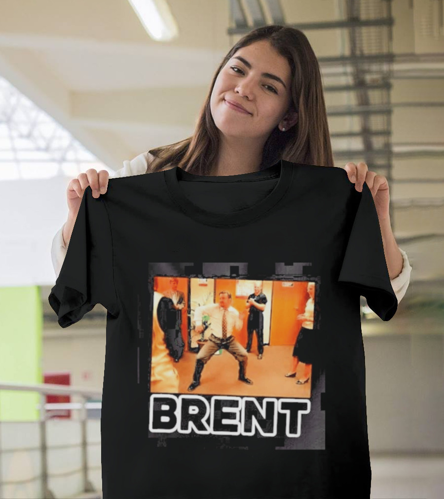 David Brent Iconic Dance Scene From The Office UK Series T-Shirt