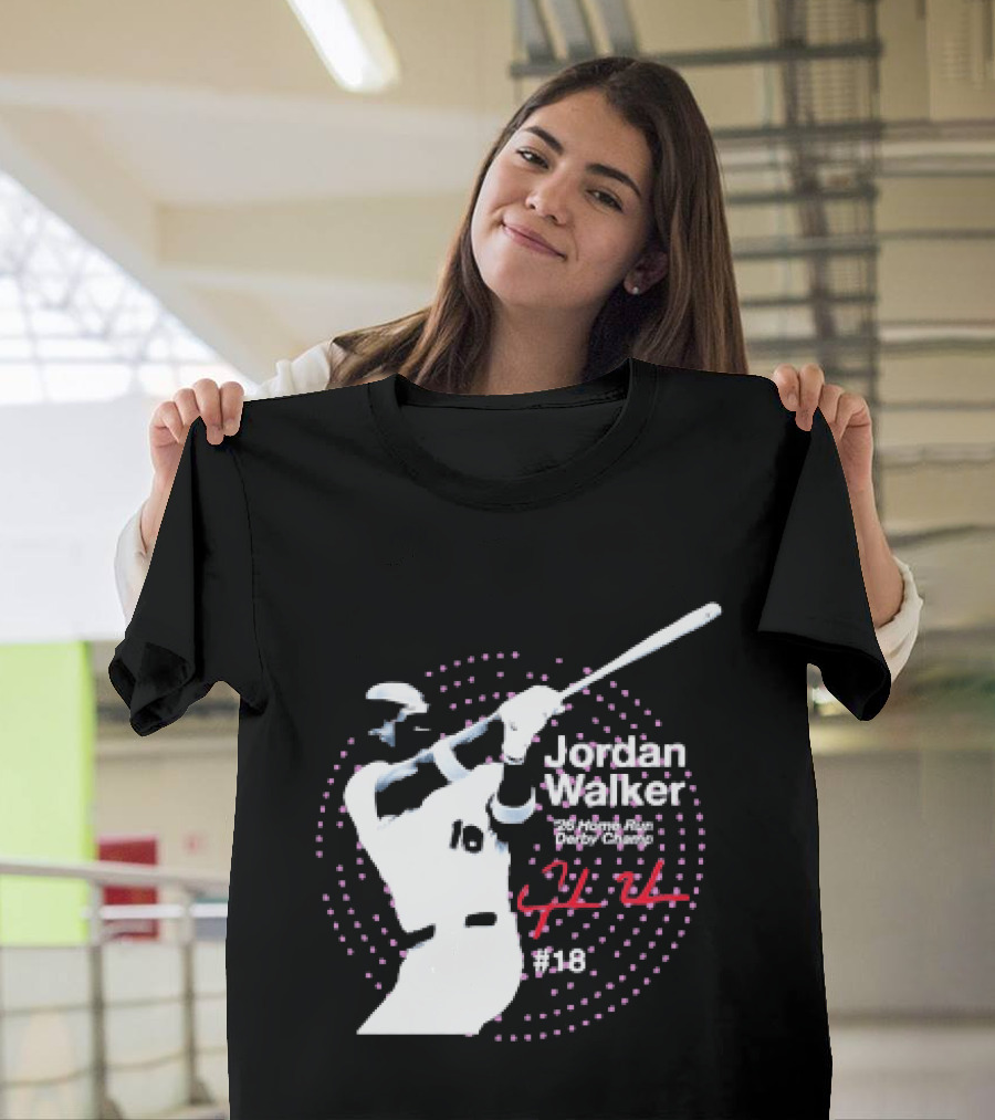 Jordan Walker Home Run Derby Champ St. Louis Cardinals #18 T-Shirt