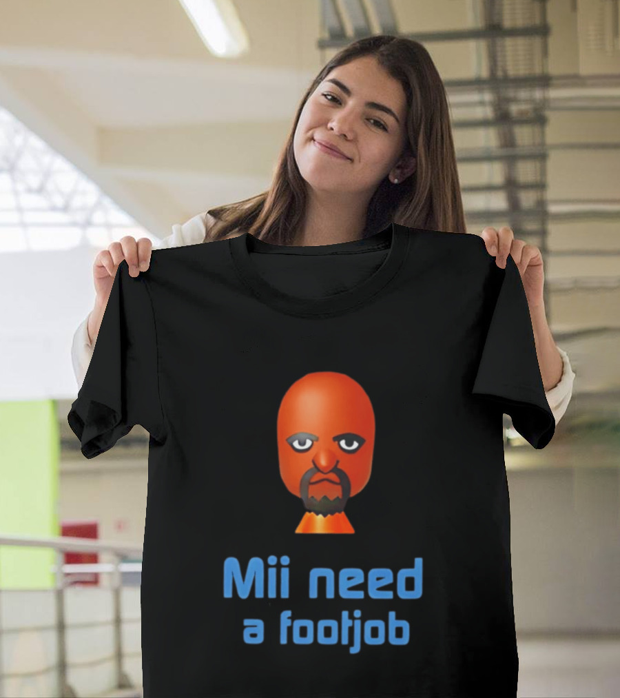 Wii Sports Mii Need A Footjob T-Shirt