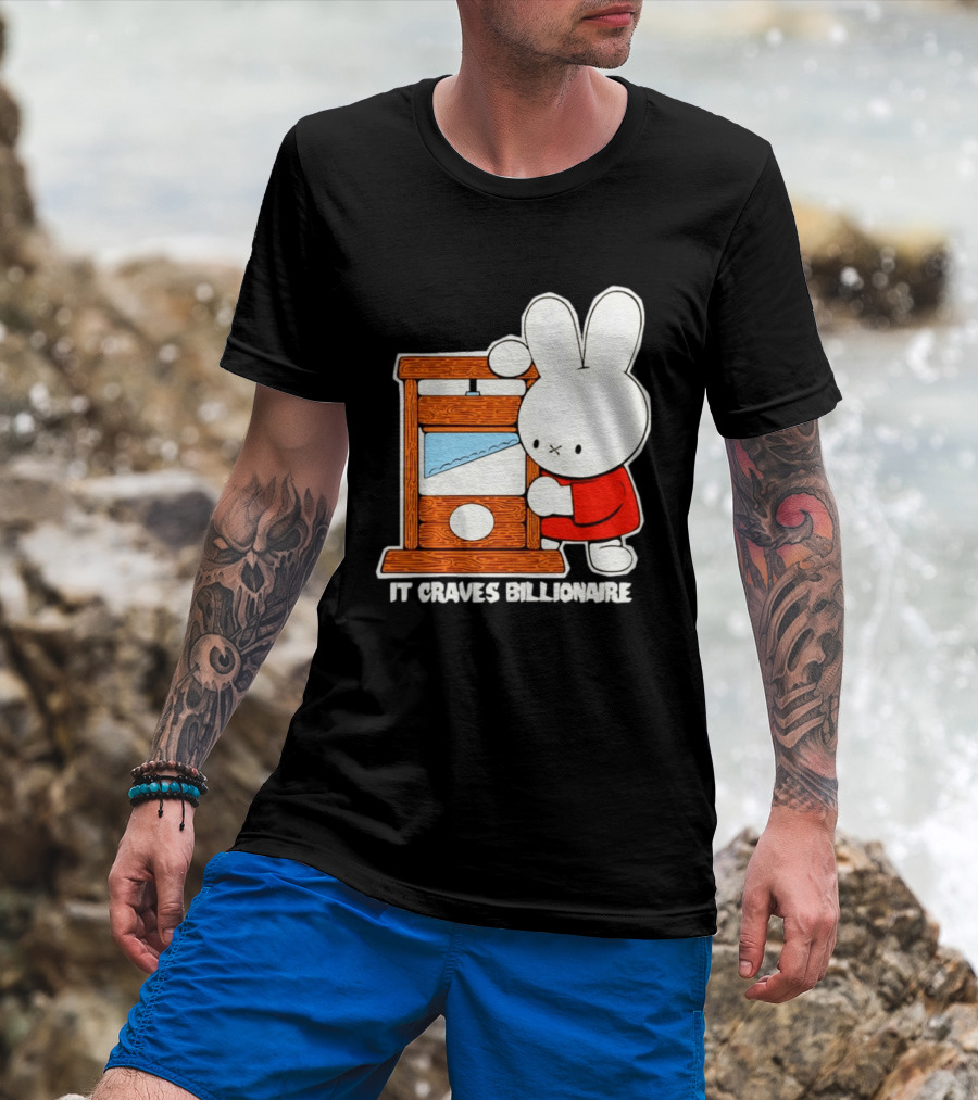 Miffy Guillotine It Craves Billionaire T-Shirt