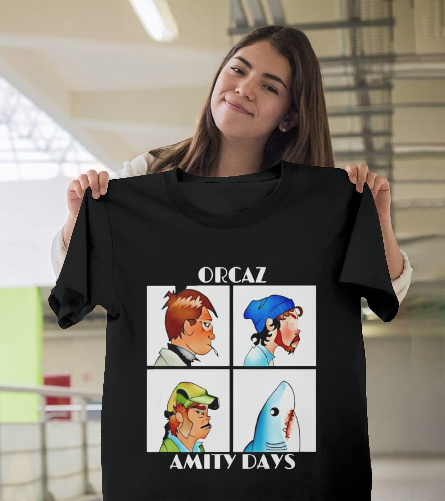 Orcaz Amity Days Demon Days Jaws T-Shirt