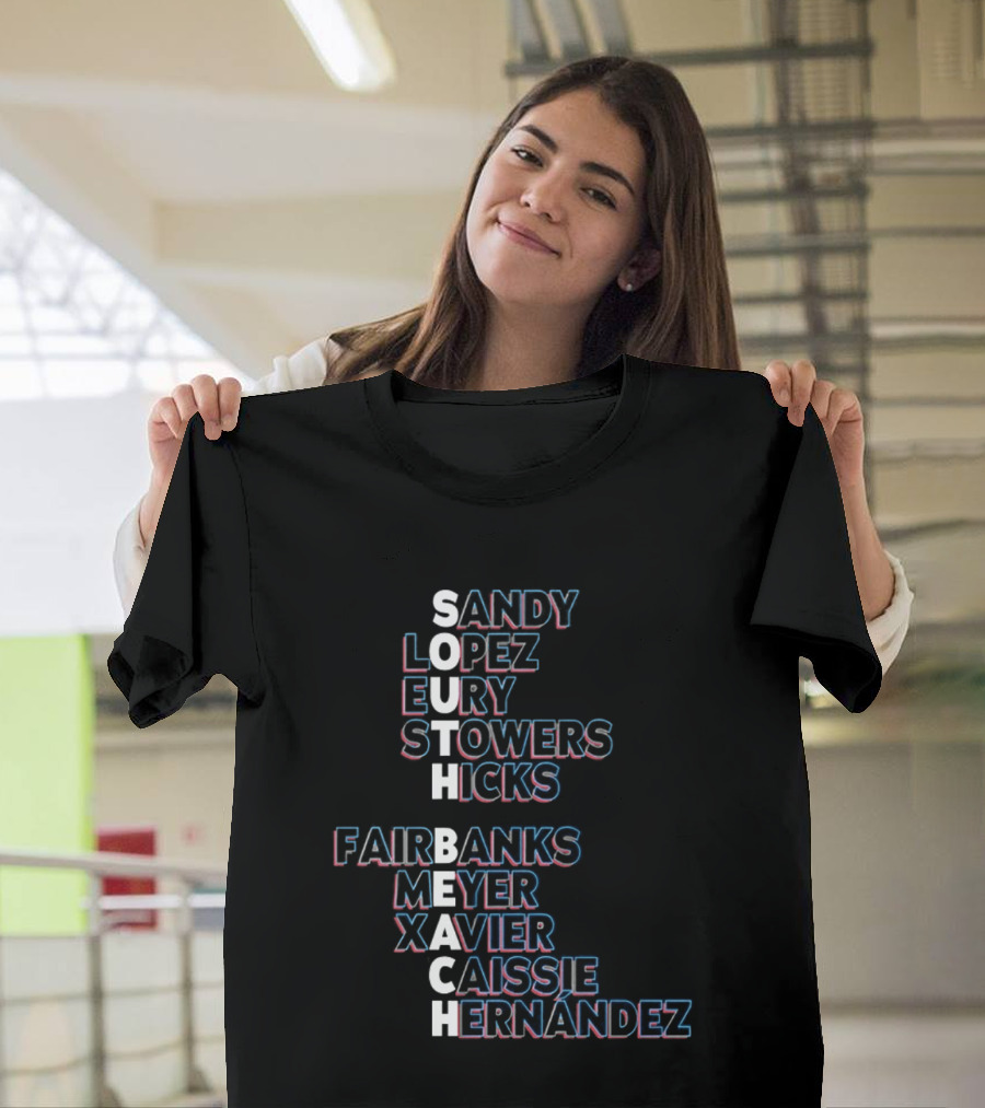 Sandy Lopez Eury Stowers Hicks Fairbanks Meyer Xavier Caissie Hernández South Beach T-Shirt