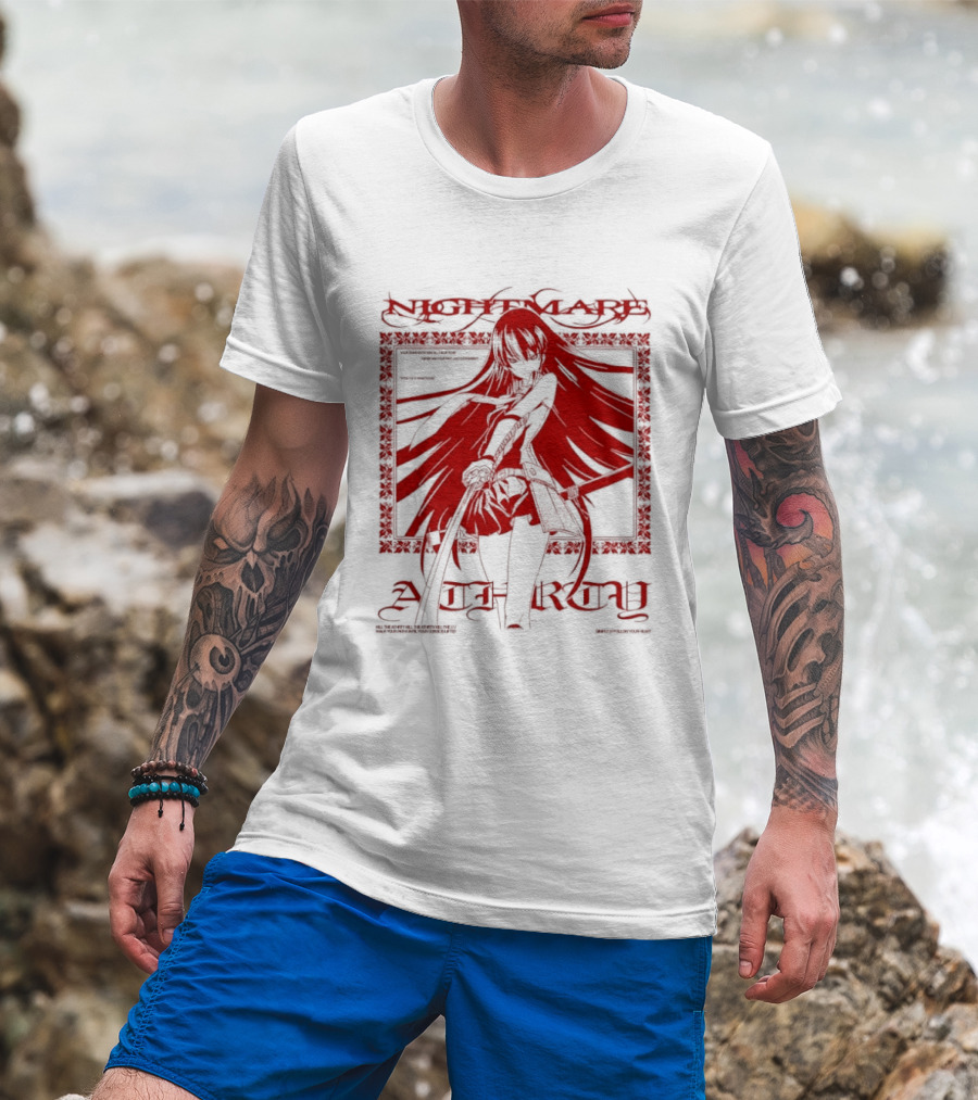 Akame Akame Ga Kill Nightmare Anime Character Grand Entry Red T-Shirt