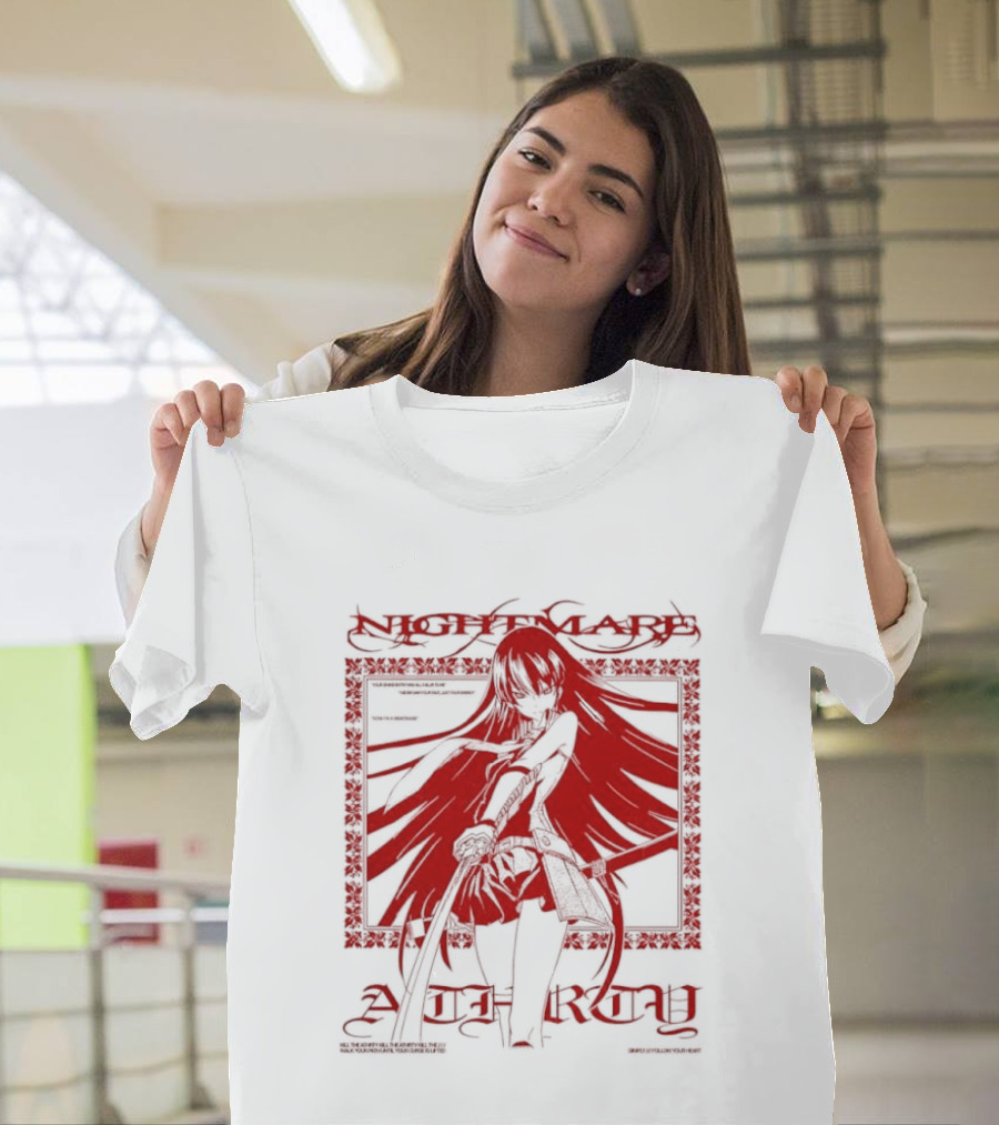 Akame Akame Ga Kill Nightmare Anime Character Grand Entry Red T-Shirt