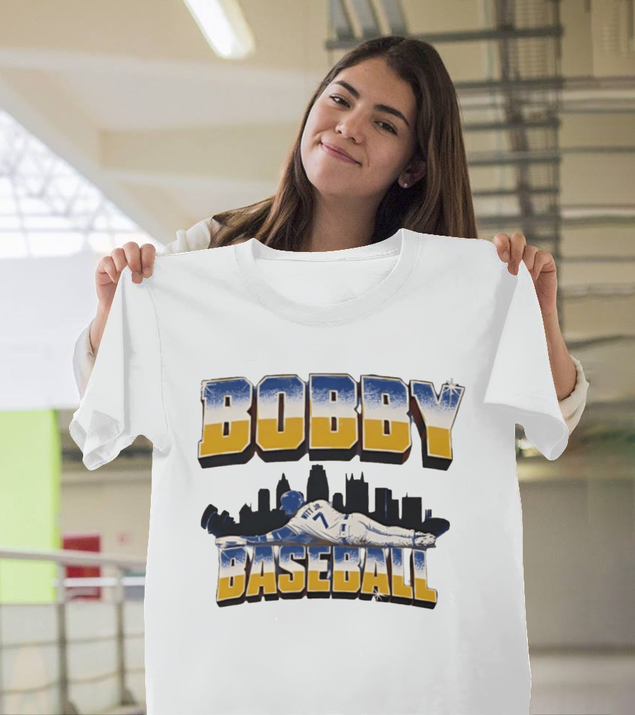 Bobby Baseball Witt Jr. Kansas City Baseball Major League 7 T-Shirt