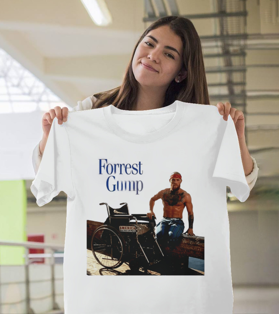 Forrest Gump Conor McGregor America One Kind Of Place T-Shirt