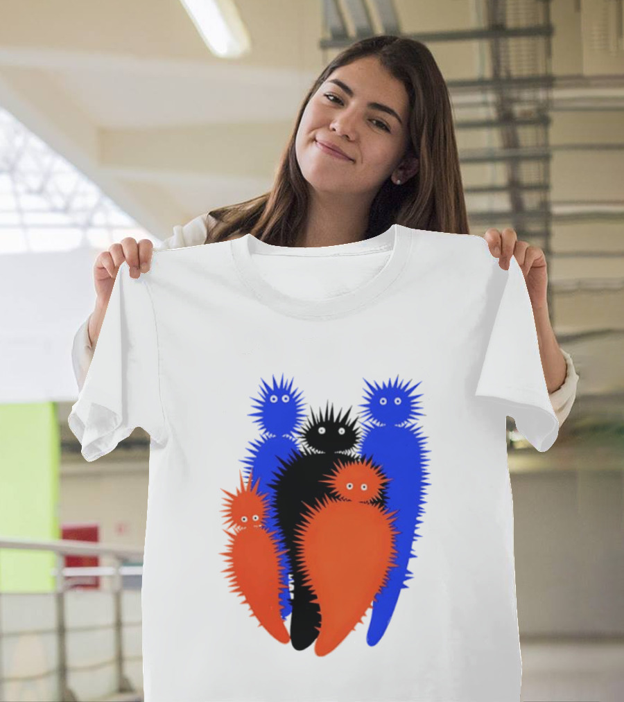 Hollerbaum And Schmidt Julius Klinger 1909 Spiky Colorful Creatures T-Shirt