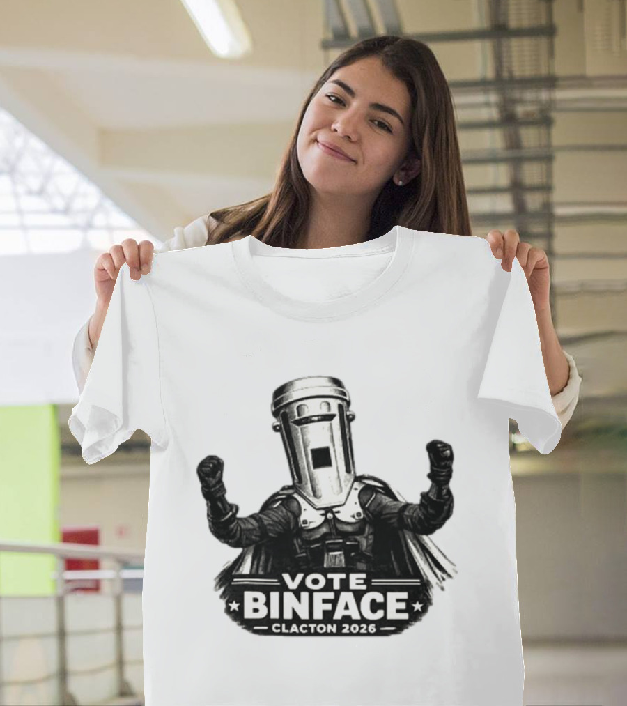 Vote Binface Clacton 2026 UK Election Campaign T-Shirt