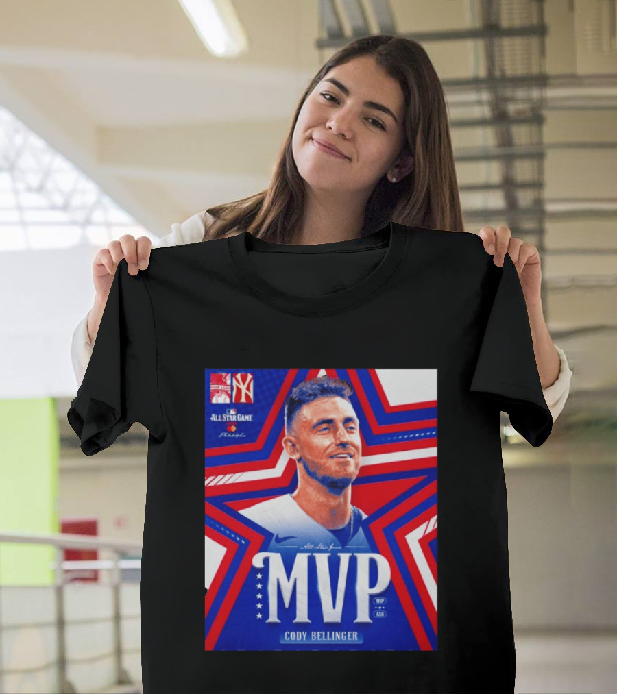 Cody Bellinger MVP 2026 MLB All Star Game Philadelphia Yankees Stars T-Shirt