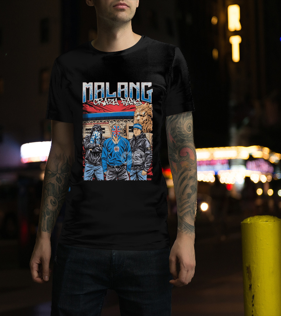 Malang Crazy Fans Stadion Kanjuruhan Arema Football Club T-Shirt