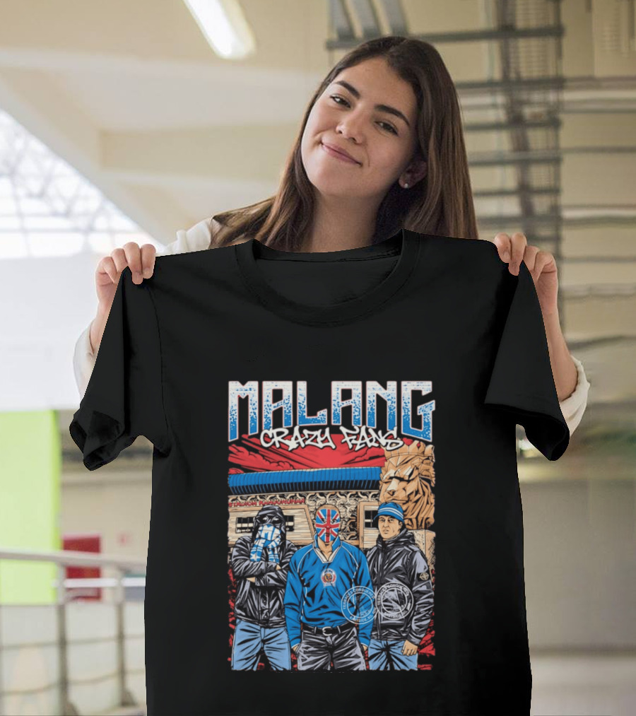 Malang Crazy Fans Stadion Kanjuruhan Arema Football Club T-Shirt