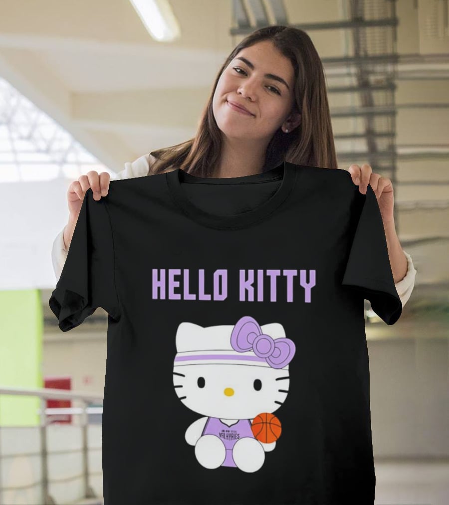 Hello Kitty Basketball Player Golden State Valkyries Collaboration T-Shirt
