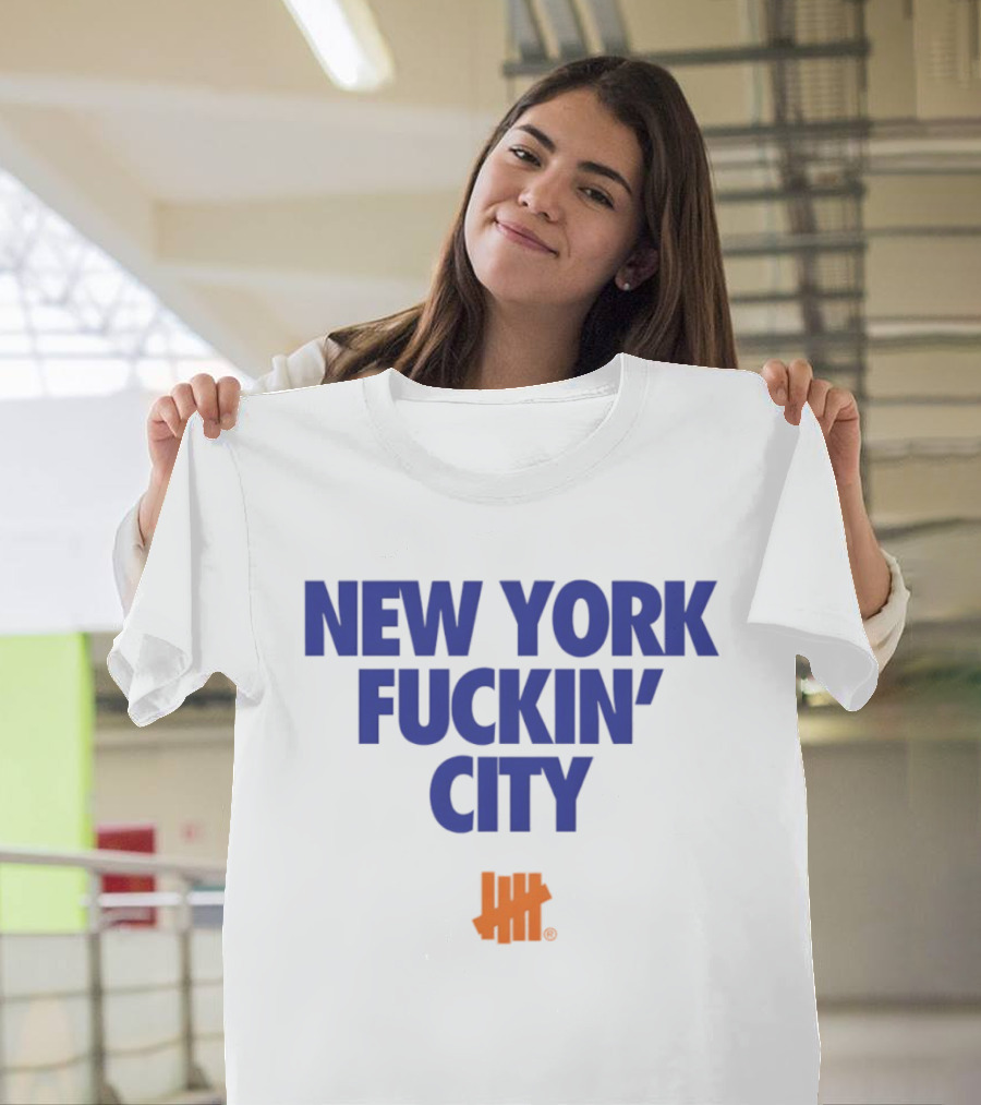 New York Knicks New York Fuckin' City Basketball 2026 NBA T-Shirt