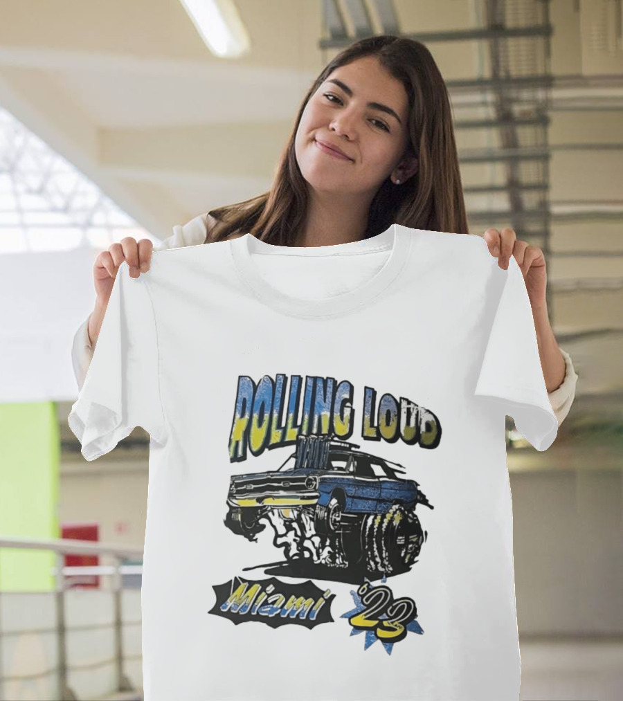 Rolling Loud Miami 2023 Hydraulics Vintage Car T-Shirt