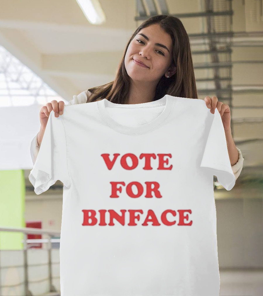 Vote For Binface Ringer Napoleon Dynamite Nigel Farage T-Shirt