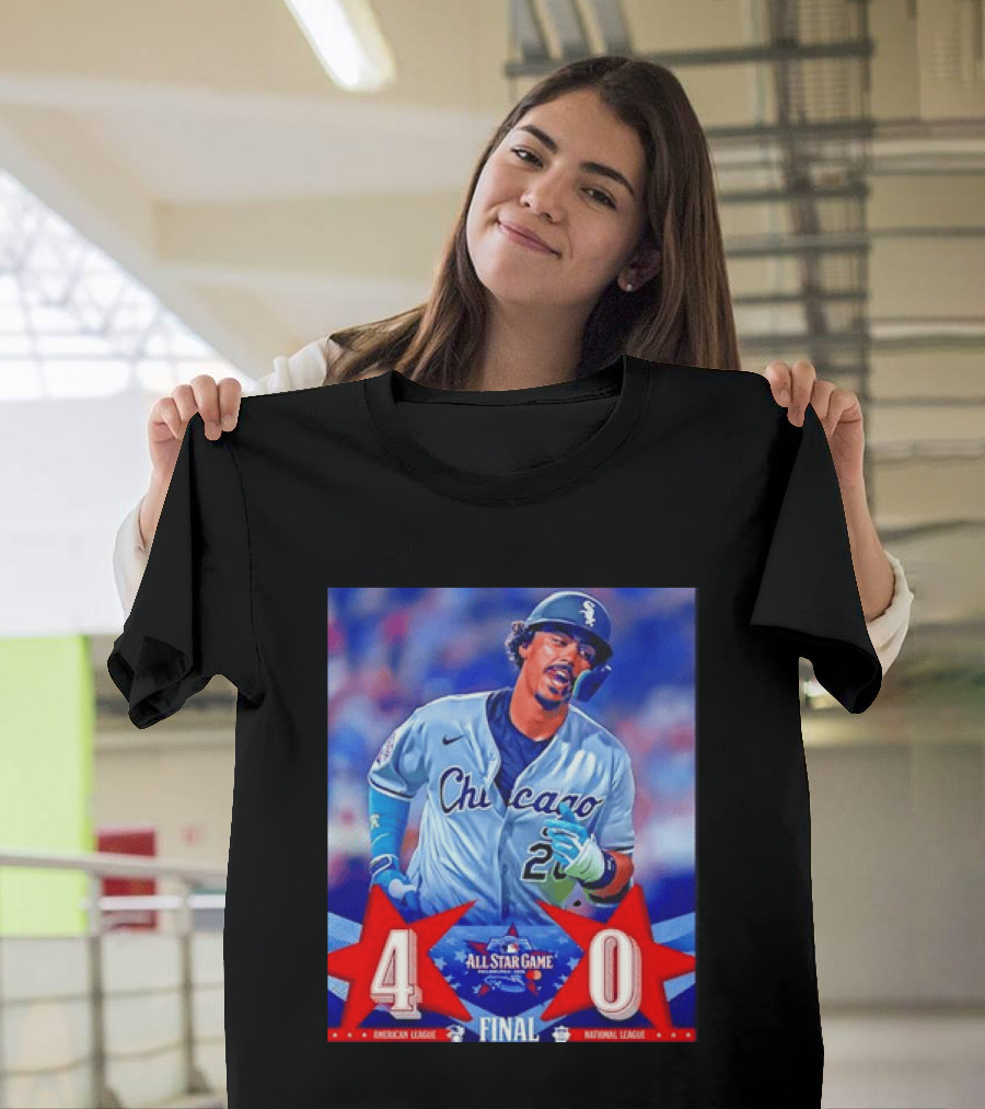 Chicago White Sox 2026 All Star Game American League 4 National League 0 Final Score T-Shirt