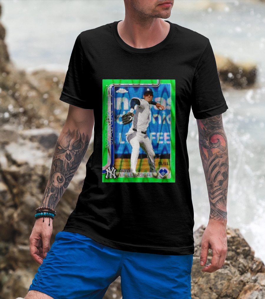 Cody Bellinger 08 99 Topps Chrome Yankees T-Shirt