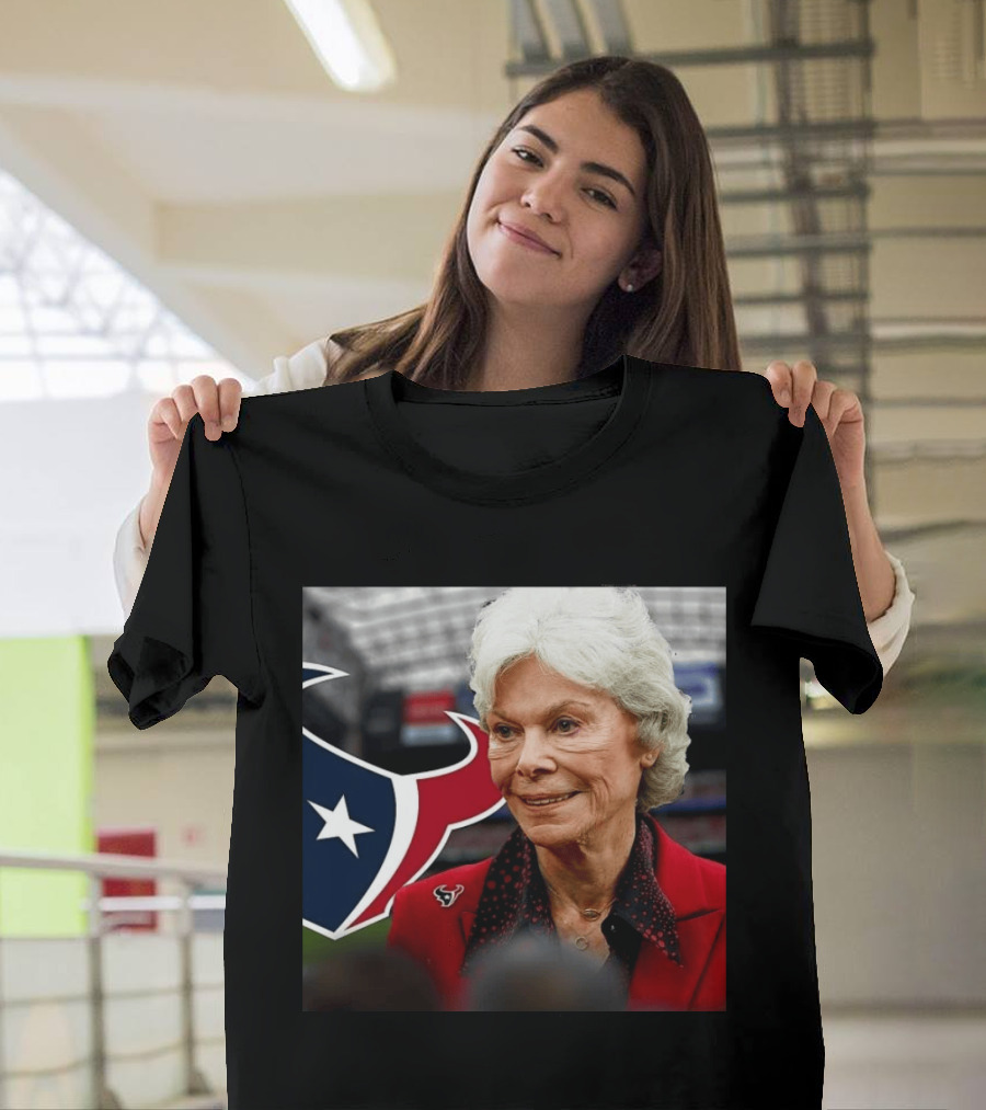 Houston Texans Co Founder Janice McNair Legacy Honored T-Shirt