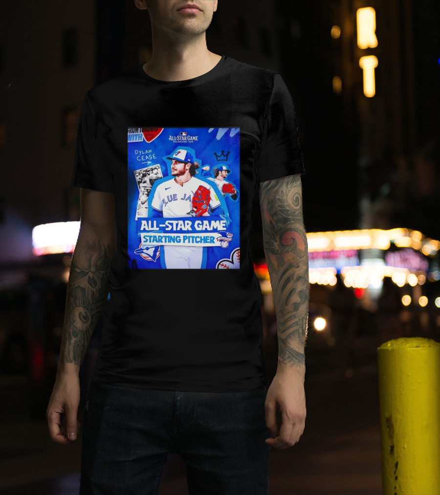 Dylan Cease Blue Jays All Star Game Starting Pitcher Philadelphia 2026 T-Shirt