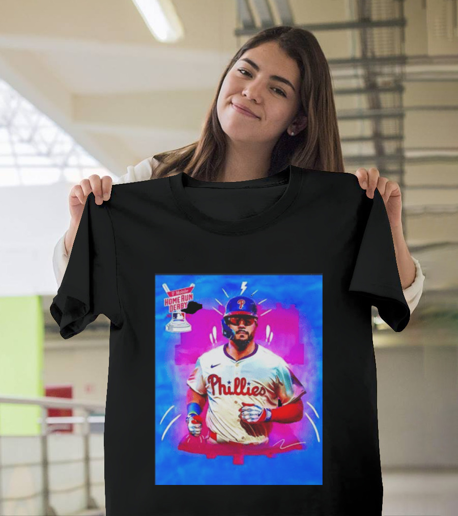 Philadelphia Phillies Kyle Schwarber 2024 Mobile Home Run Derby Highlights T-Shirt