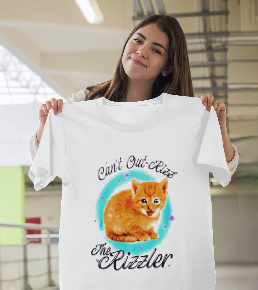 Can't Out Rizz The Rizzler Cat T-Shirt