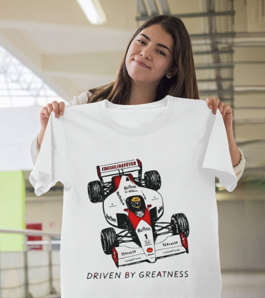 Driven By Greatness Finishlinefever Formula 1 Racing McLaren T-Shirt