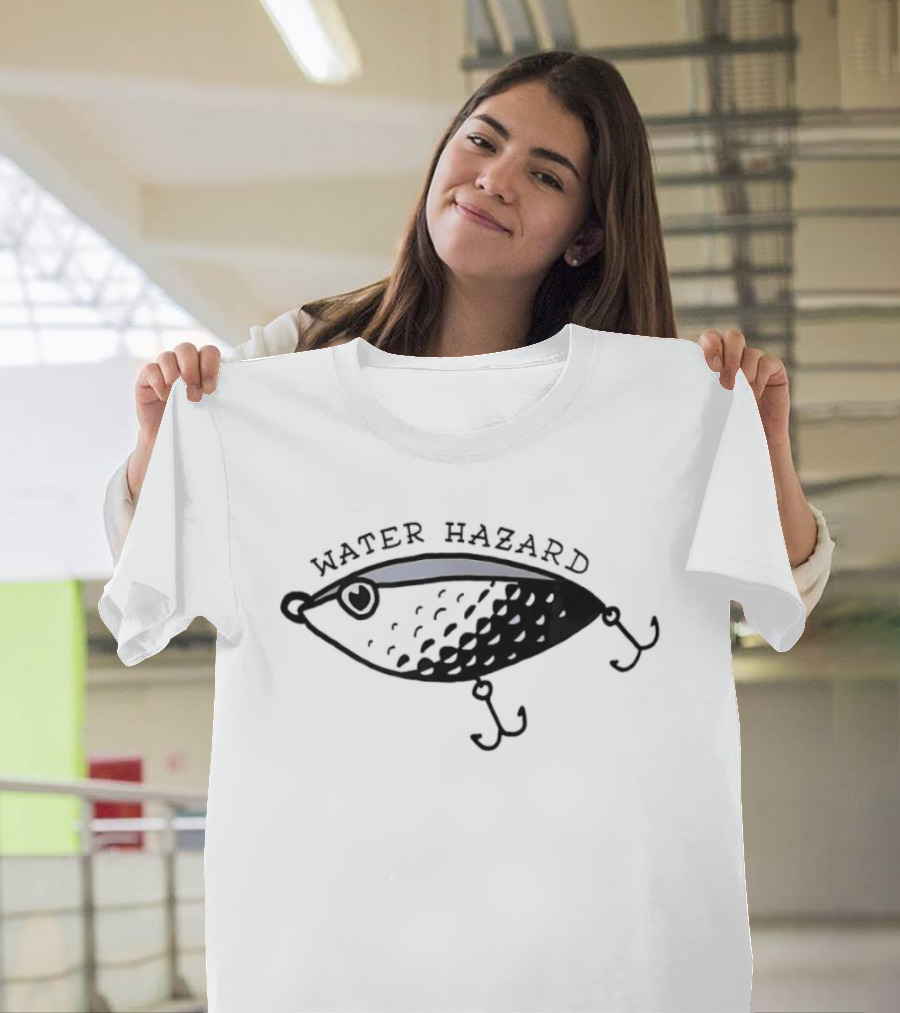 Fishing Lure Water Hazard Catch Fish T-Shirt