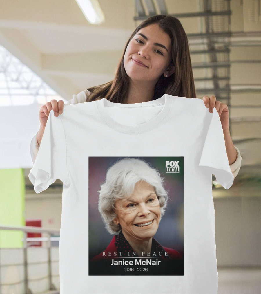 Rest In Peace Janice McNair 1936 2026 FOX Local Memorial T-Shirt