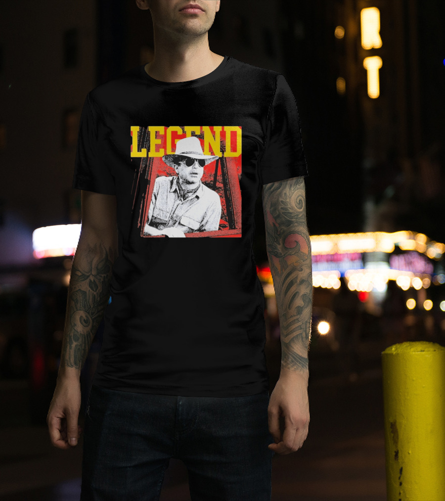 Hunter S Thompson Fear And Loathing Raoul Duke Legend T-Shirt