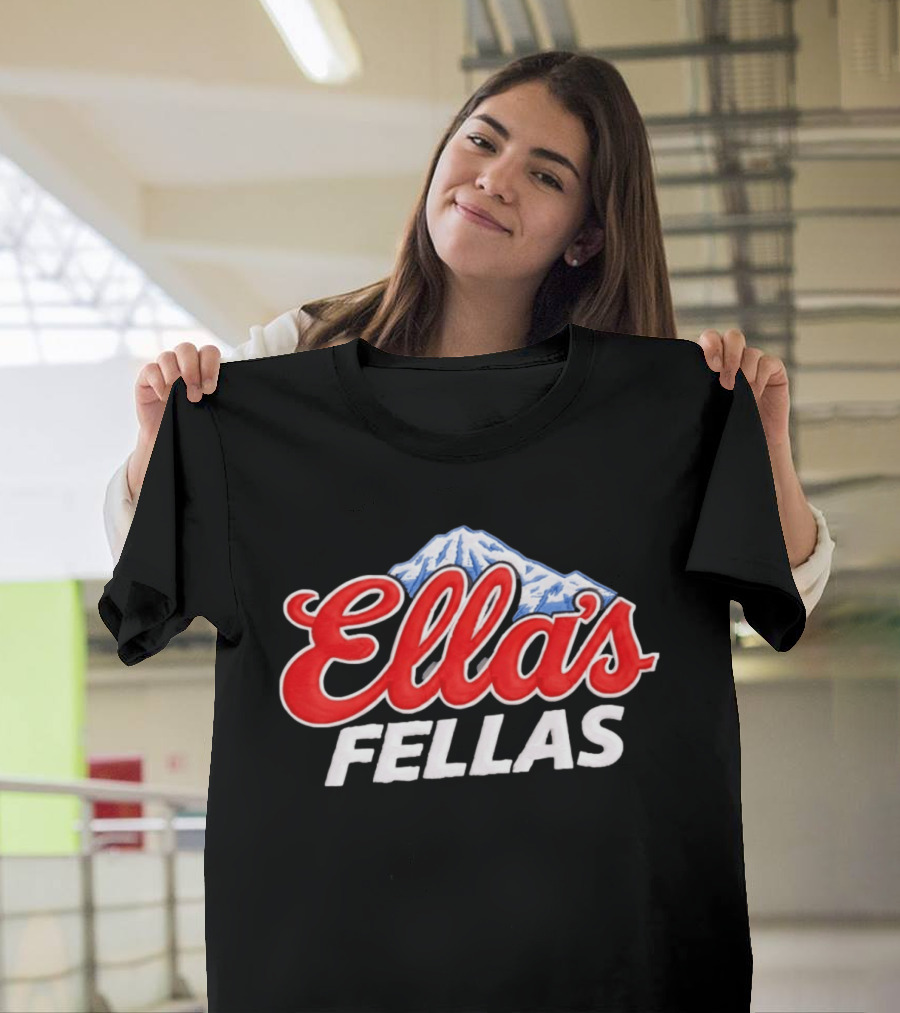Ella's Fellas Mountain Country Music Lover T-Shirt