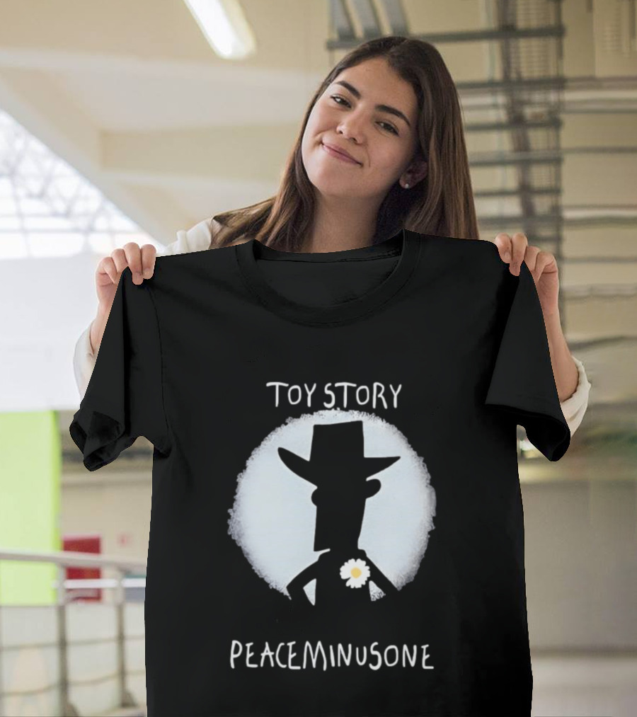 Toy Story Sheriff Woody Peaceminusone Daisy T-Shirt