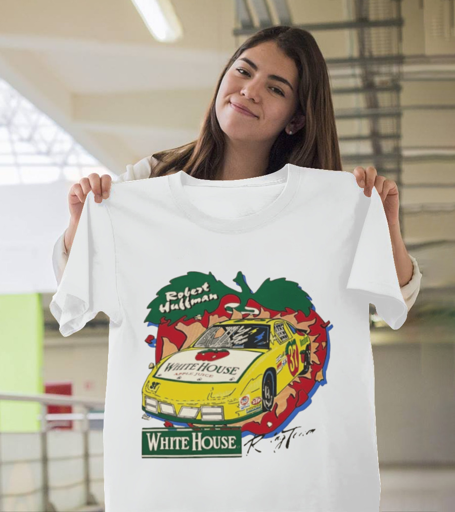 1996 Robert Huffman White House Apple Juice #37 Goody's Dash Series Car Racing T-Shirt