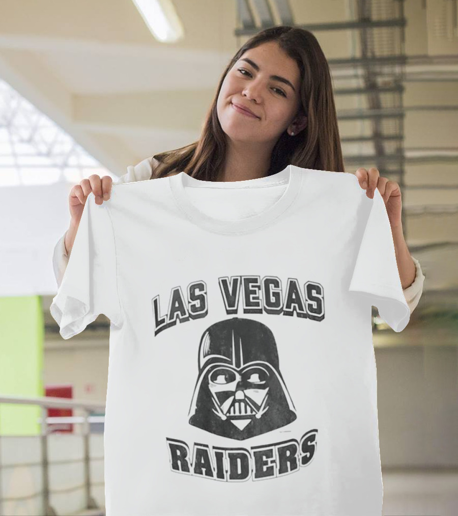 Las Vegas Raiders Darth Vader Star Wars 2026 T-Shirt