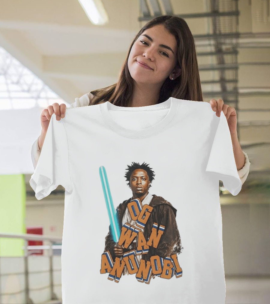 Og Wan Anunobi New York Knicks Basketball Nba 2026 Star Wars T-Shirt