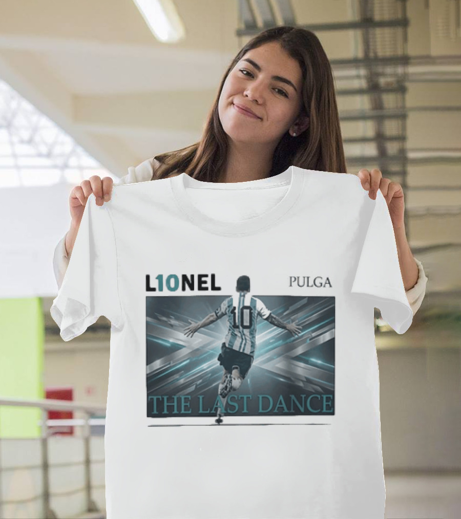 L10NEL Messi La Pulga 10 The Last Dance T-Shirt