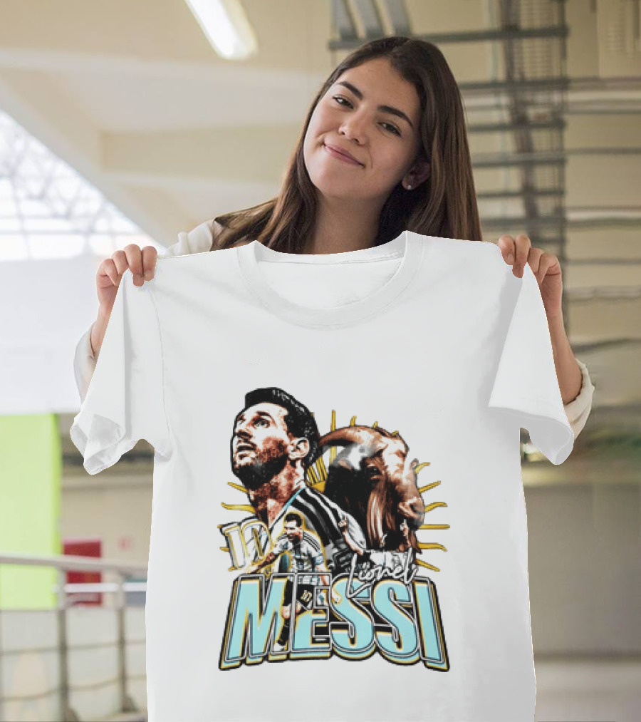 Lionel Messi 10 Goat T-Shirt