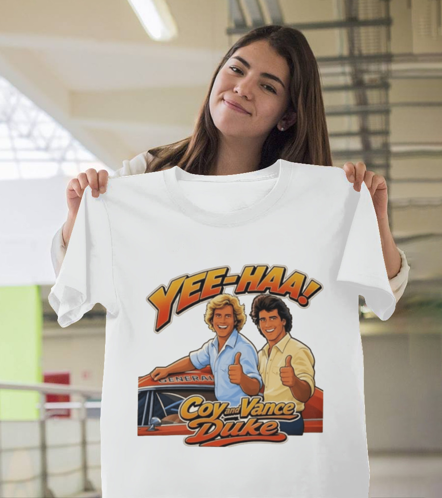 Yee Haa Coy And Vance Duke General Lee T-Shirt