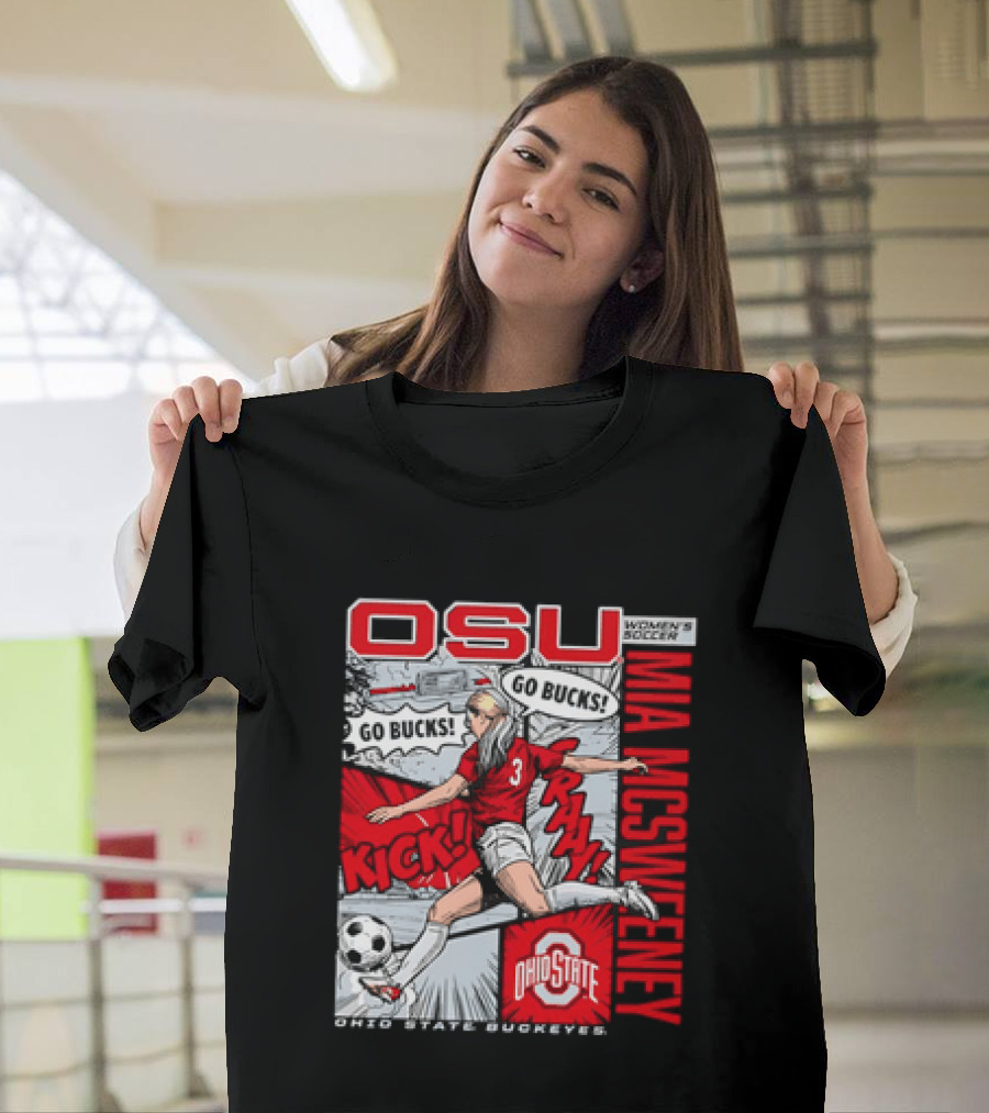 Ohio State Buckeyes OSU Mia McSweeney T-Shirt