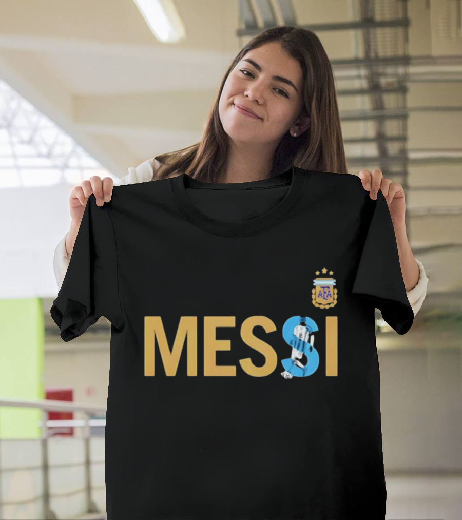 Lionel Messi AFA Argentina Football Team T-Shirt