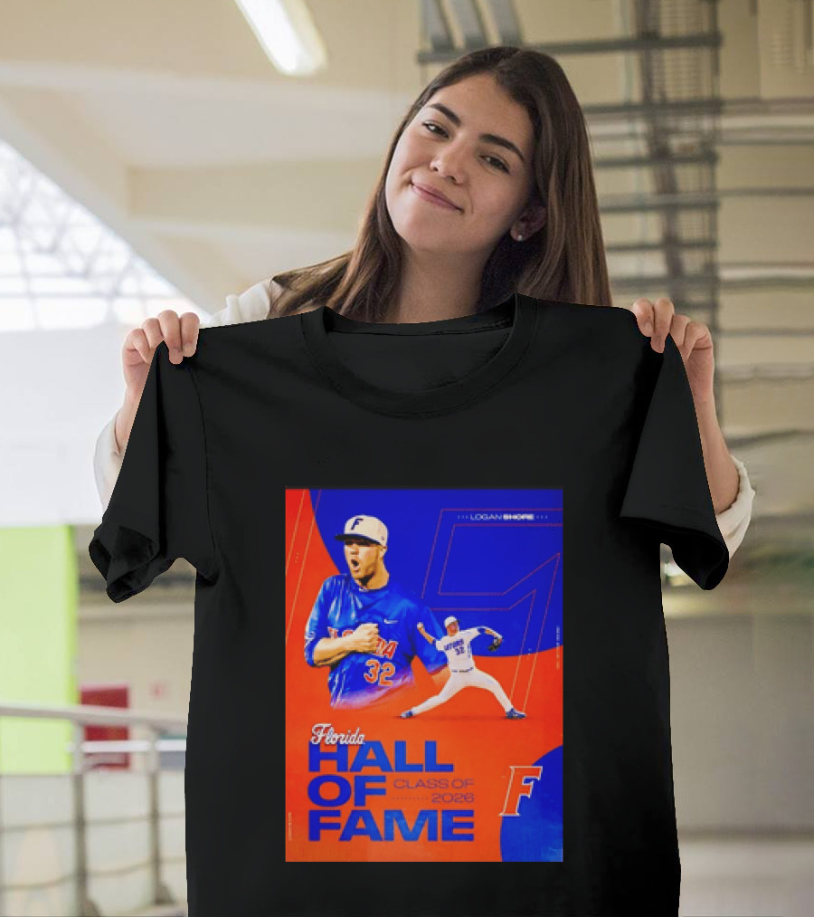 Logan Shore Florida Gators Hall Of Fame Class Of 2026 T-Shirt